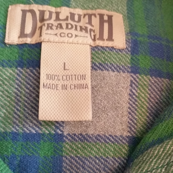 Duluth trading Co flannel shirt - Picture 2 of 3